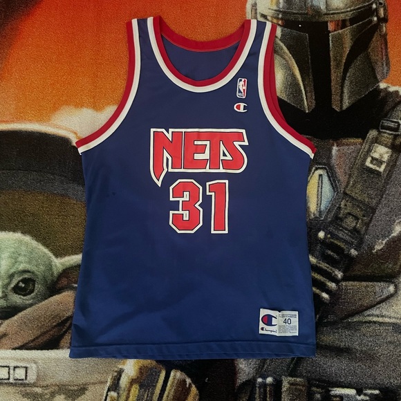 Vintage nets champion jersey
